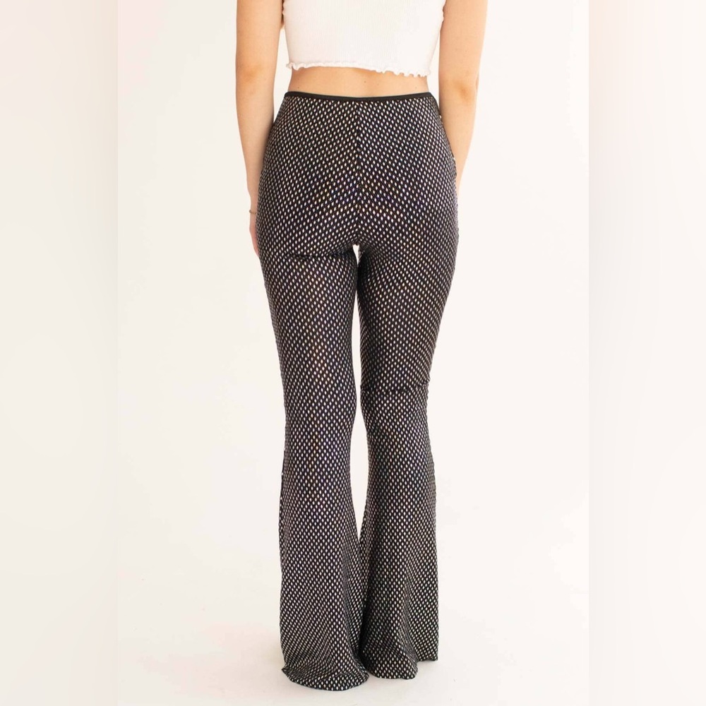 Sparkly Sequin Flare Pants